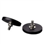 Kraftig gummibelagt magnet